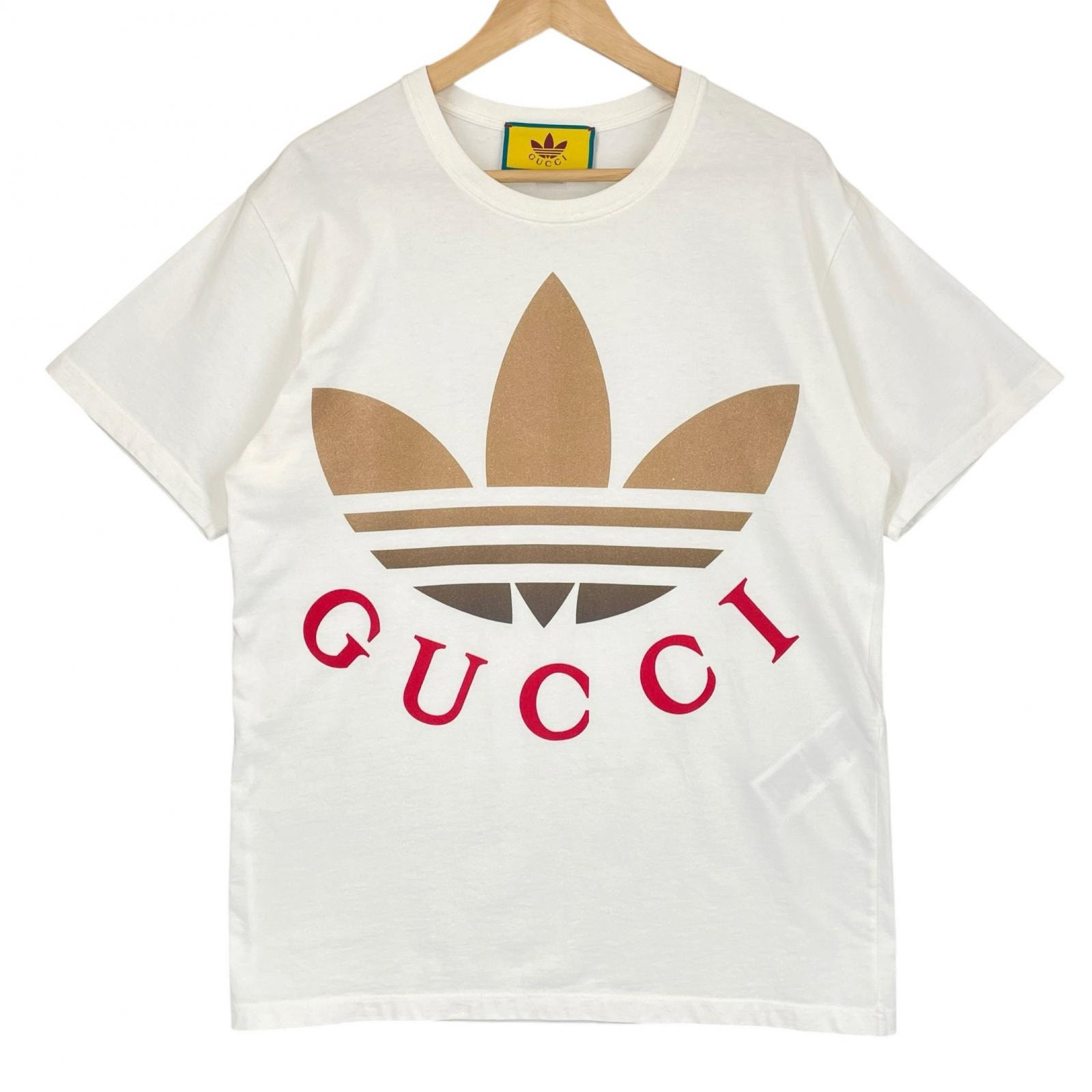 グッチGUCCI× adidas548334XJE7A 半袖Tシャツ