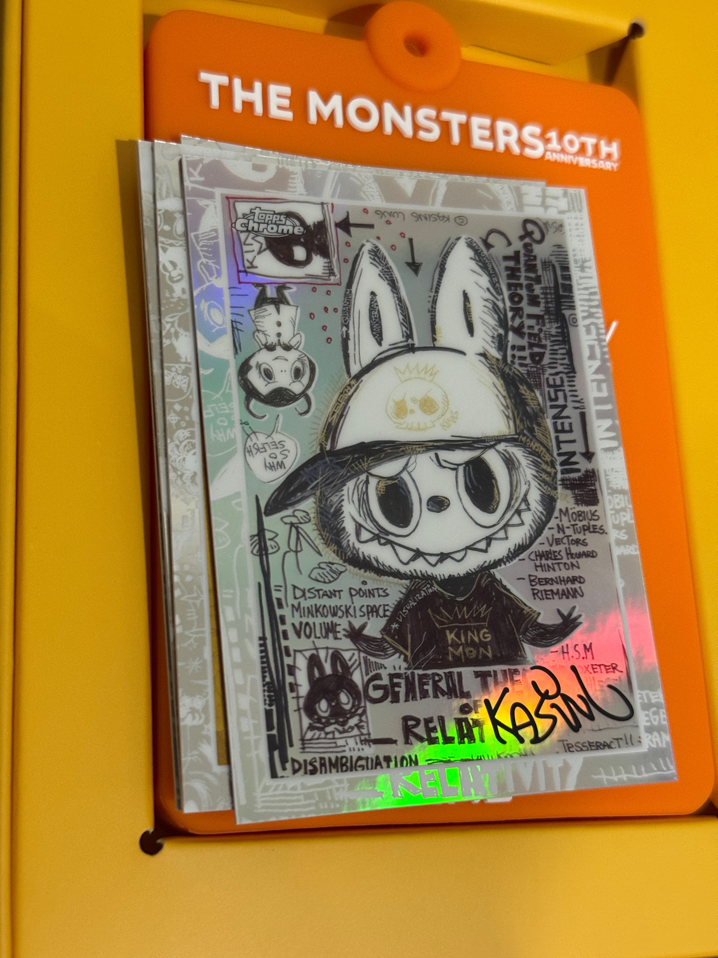 ヘブン 天堂 :アーティストファクシミリ [1](トップスクローム「2025 ラブブ 10周年 アニバーサリーボックス」)