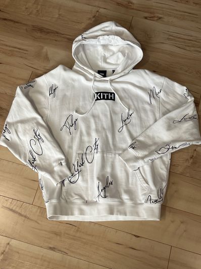 Kith City Script Hoodie "White"