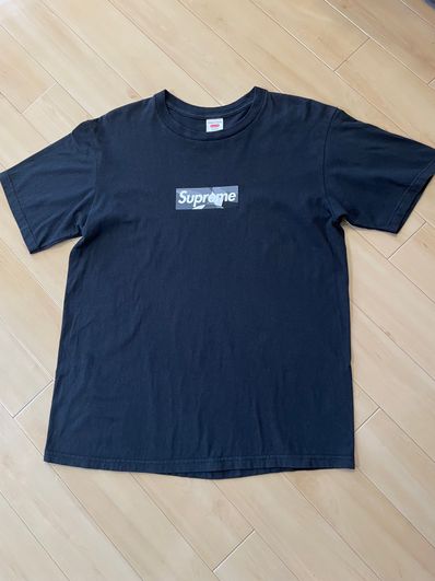 Supreme / Emilio Pucci® Box Logo Tee "Black/Black"