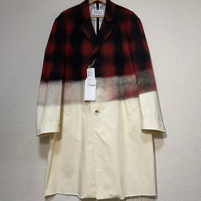 定価56万円 maison margiela メゾンマルジェラ ペンドルトン コート