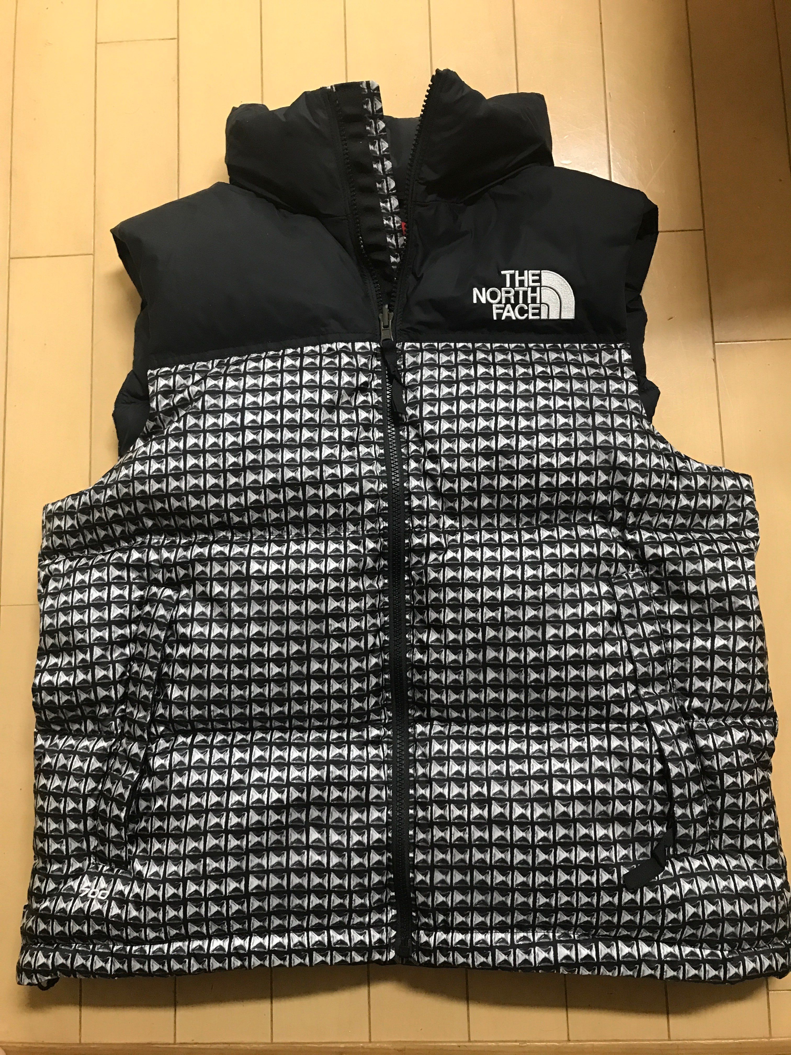 Supreme x The North Face Studded Nuptse Vest "Black"
