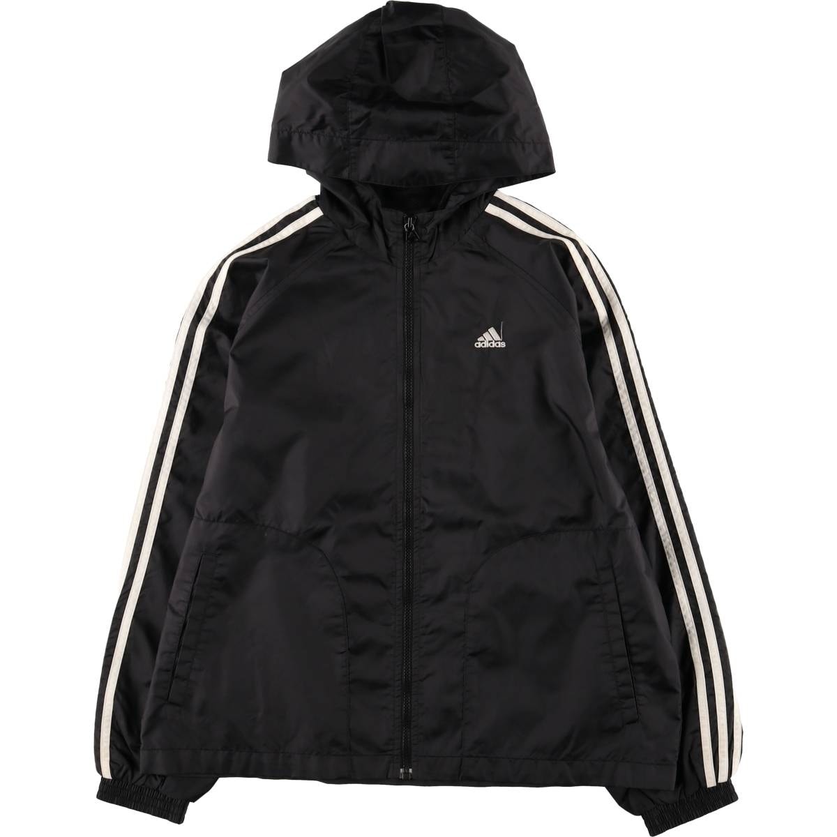 古着 アディダス adidas ナイロンパーカー レディースL相当/eaa583819