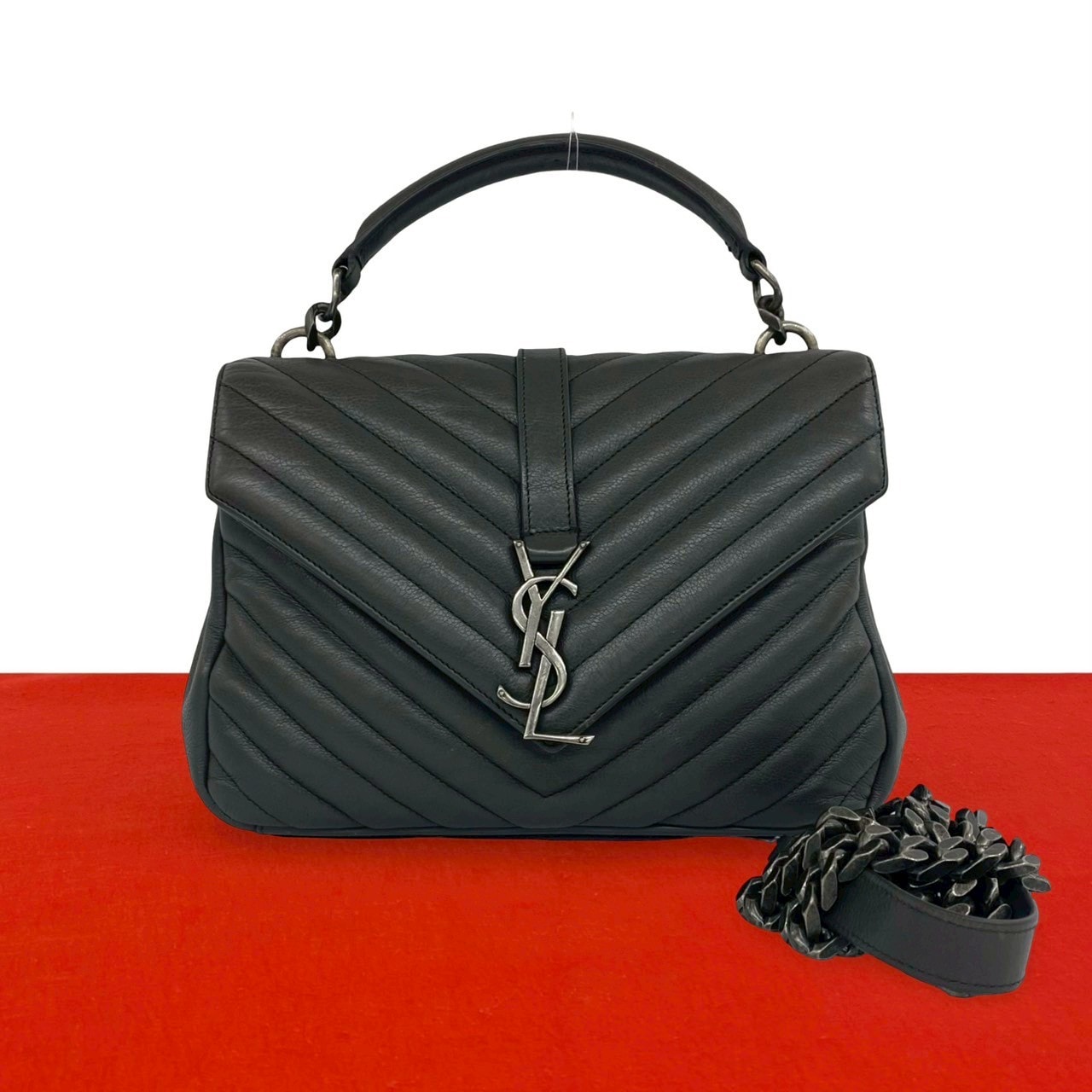 B (目立った傷や汚れなし)】SAINT LAURENT PARIS サンローランパリ
