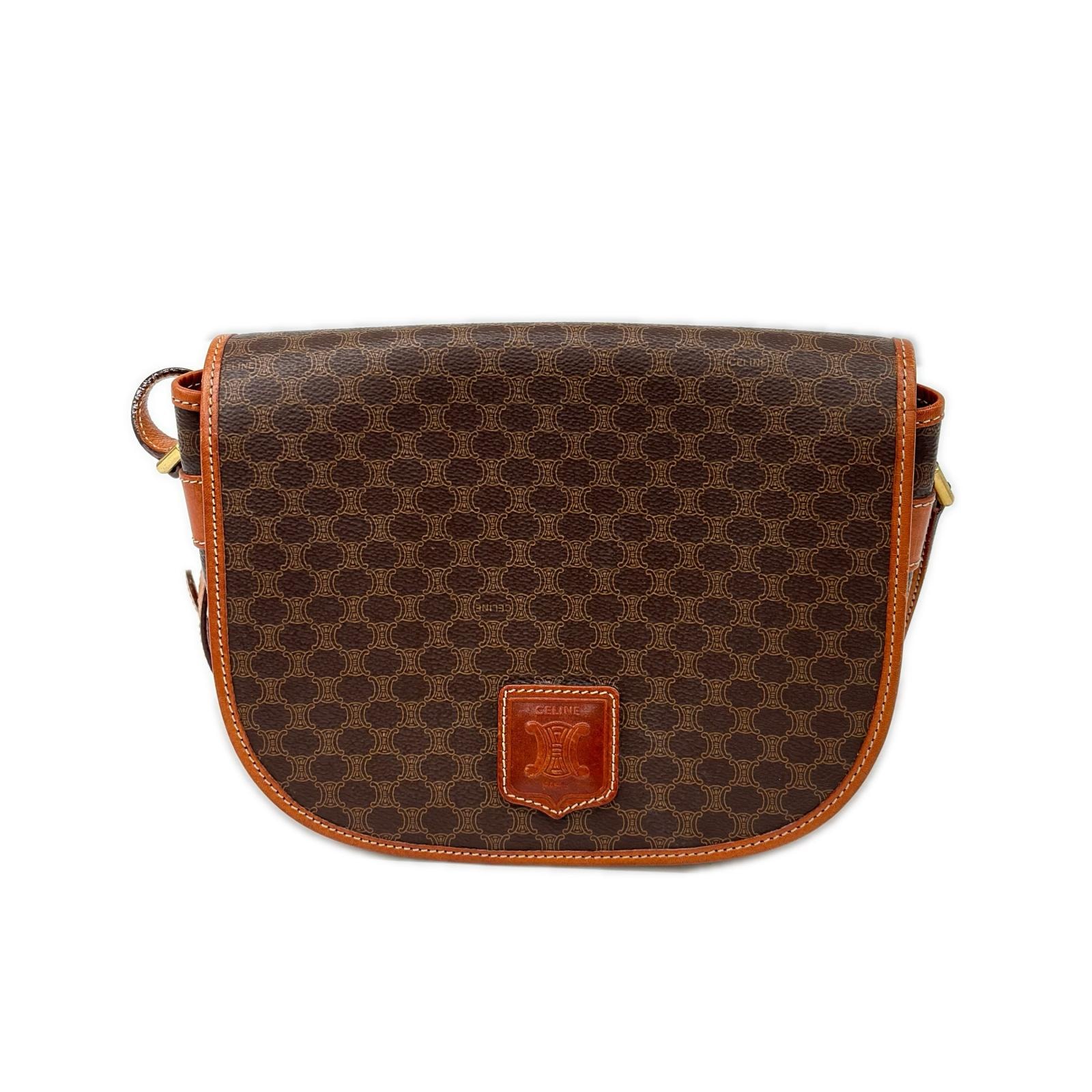 CELINE セリーヌ ショルダーバッグ 肩掛けカバン レディース M14 ブラウン