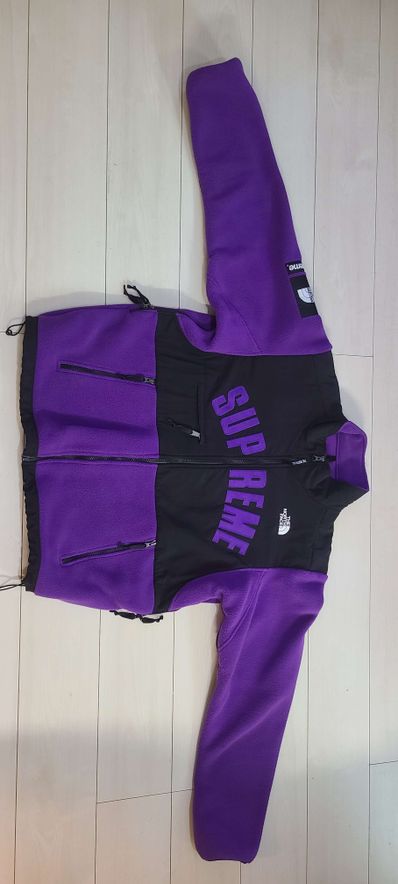 Supreme x The North Face Arc Logo Denali Fleece Jacket "Purple"