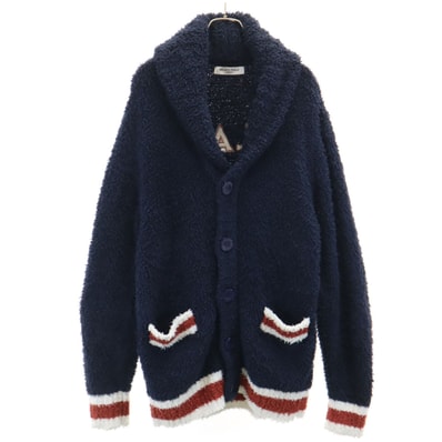 GELATO PIQUE HOMME ジェラートピケ オム 長袖 カーディガン L ネイビー