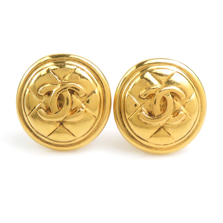シャネル CHANEL イヤリング ココマーク メタル ゴールド レディース【中古】 e62073k