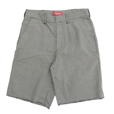 Supreme シュプリーム ショートパンツ 25SS Work Short ワークショーツ ハーフ パンツ ホワイト系 ブラック系 32【新古品】【未使用】【中古】