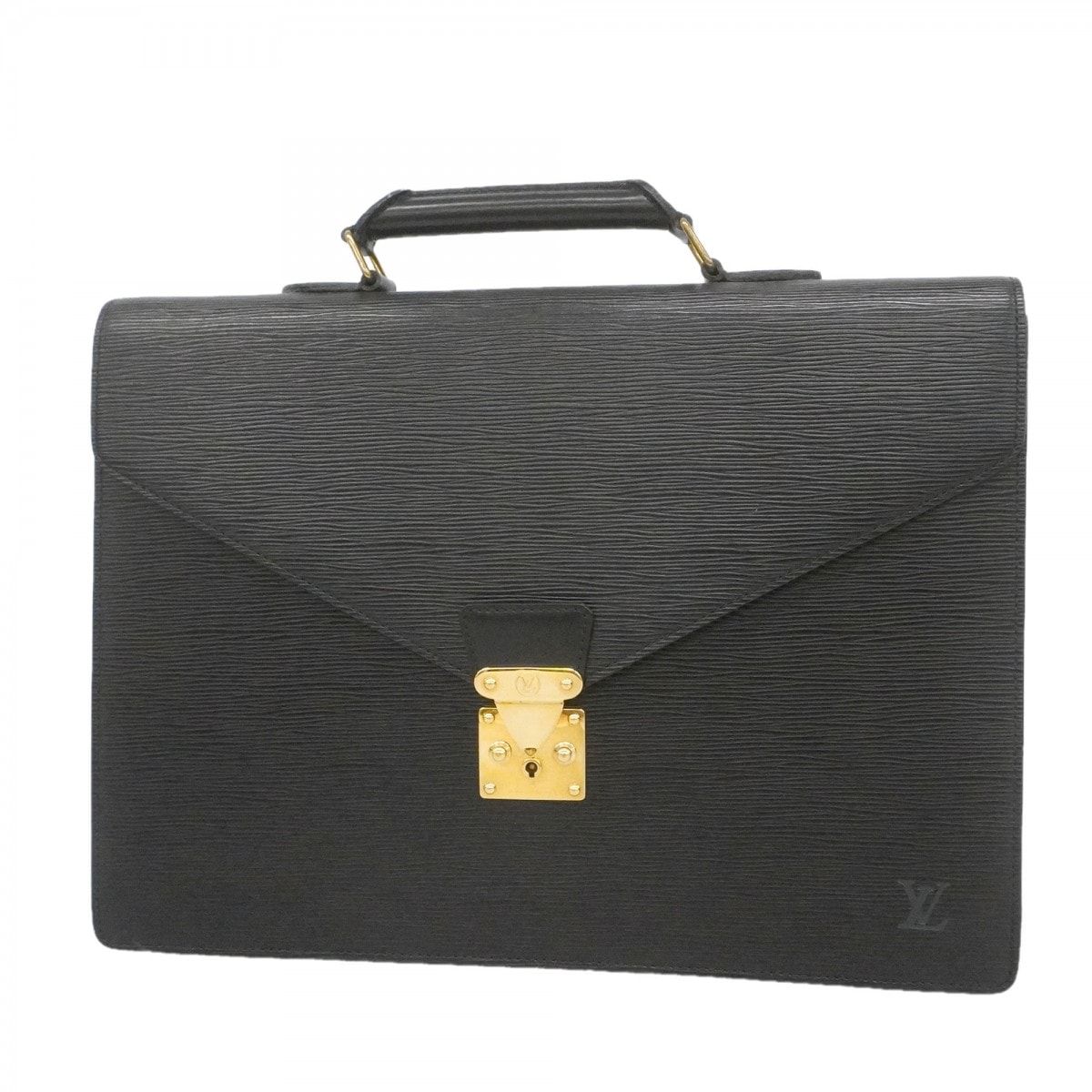★SALE【6fd4967】ルイヴィトン ビジネスバッグ エピ セルヴィエットアンバサダー M54412 ノワール【中古】メンズ