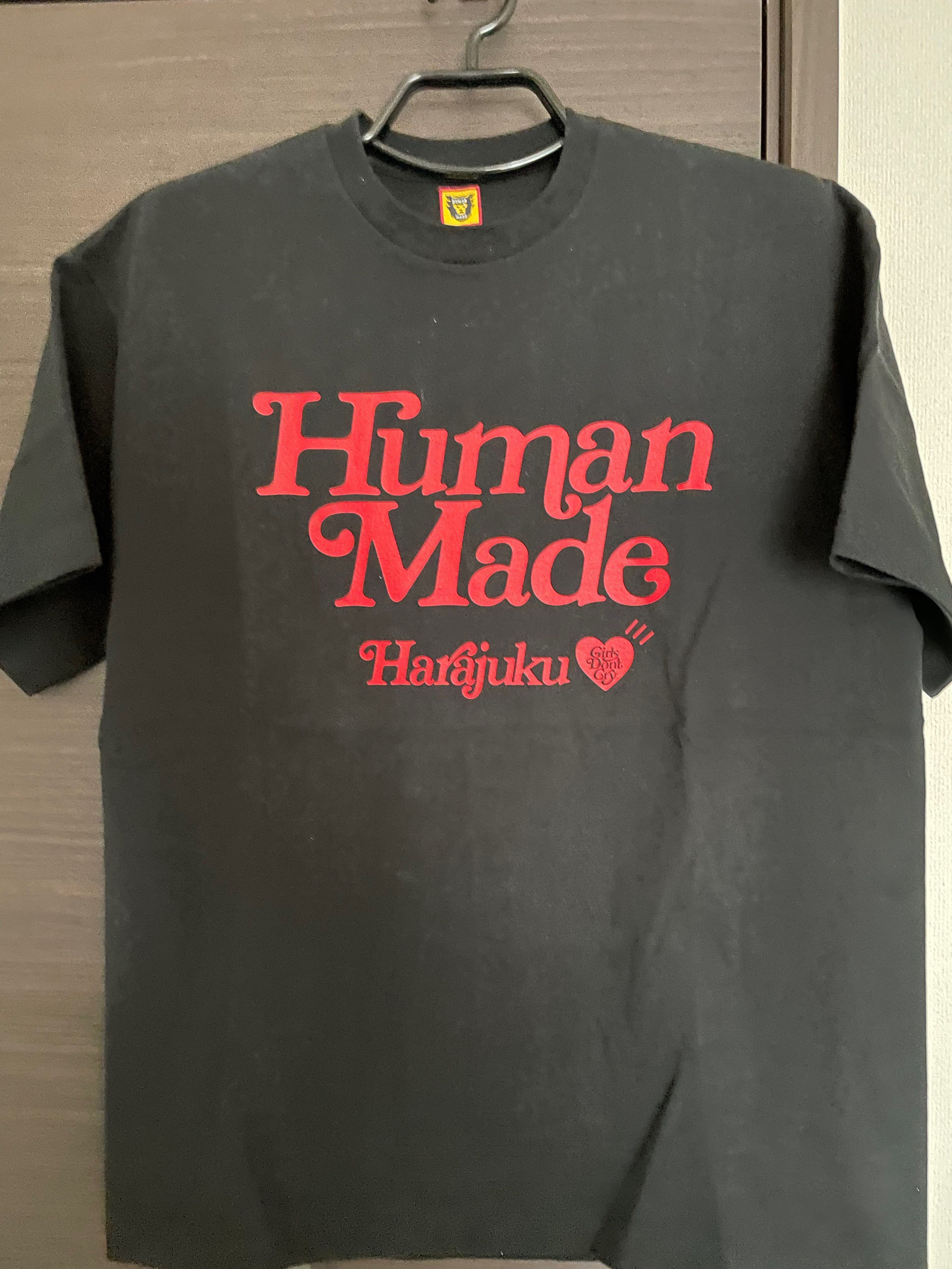 HUMAN MADE Girls Don't Cry Harajuku T-Shirt #1 "Black" / VERDY