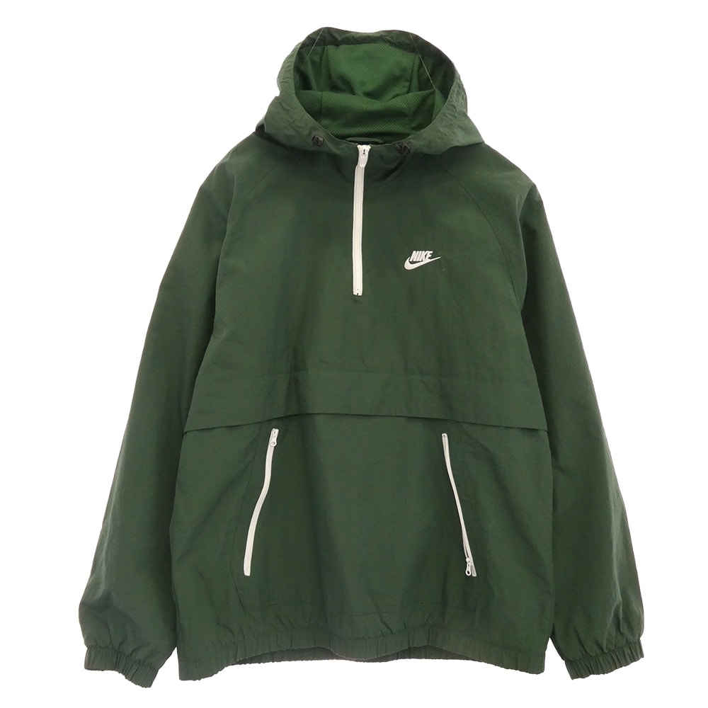NIKE ナイキ ジャケット ANRK WOVEN HD JACKET ウーブン アノラック ジャケット グリーン系 L【中古】