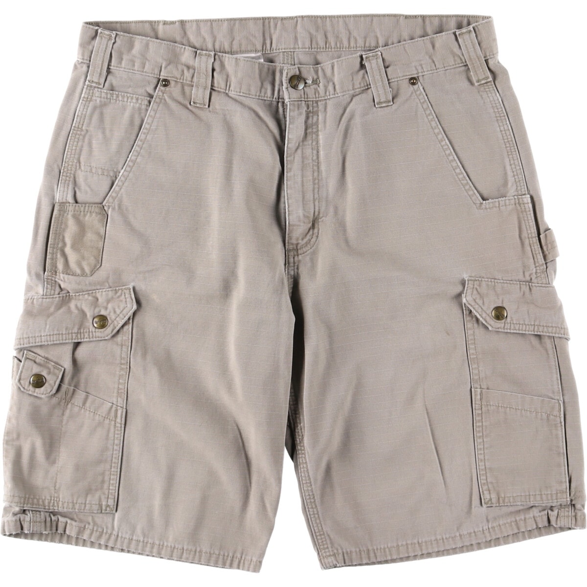 古着 カーハート Carhartt RELAXED FIT リップストップ カーゴショーツ ハーフパンツ メンズw37相当/eaa560591