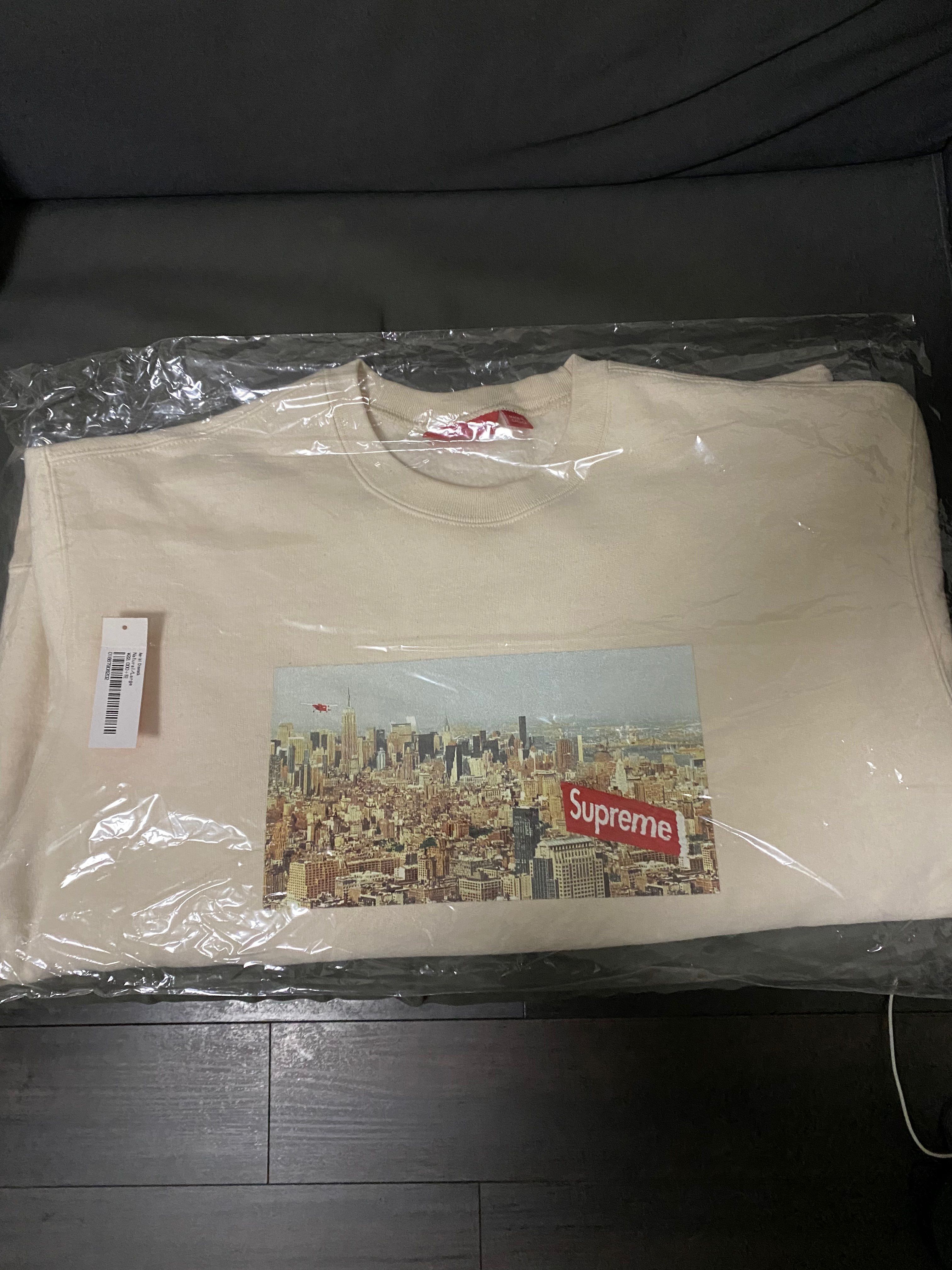 Supreme Aerial Crewneck "Ivory"