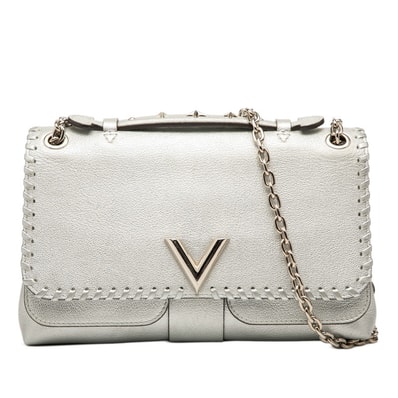 ルイ ヴィトン ヴェリーライン チェーン ショルダーバッグ M43201 アルジャン シルバー レザー レディース LOUIS VUITTON 【中古】