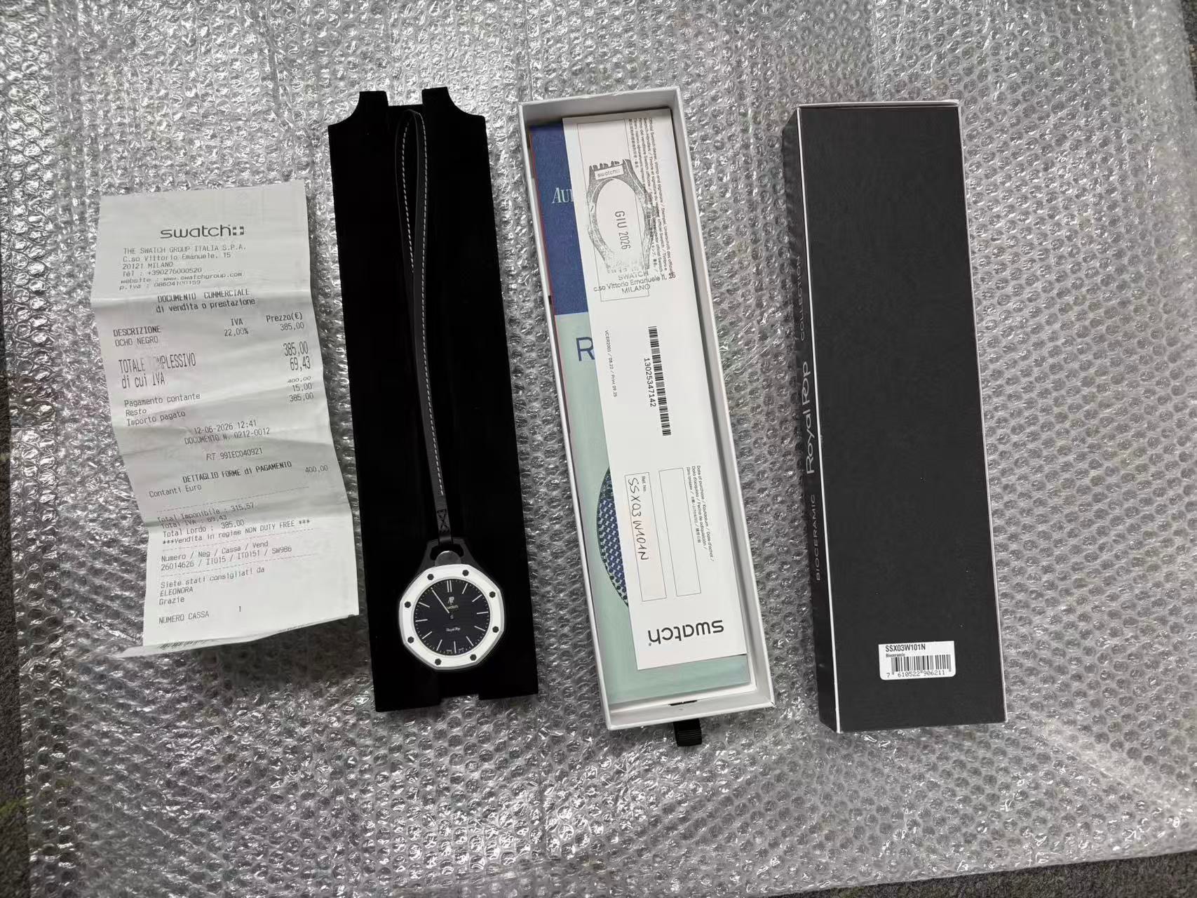Swatch x Audemars Piguet Royal Pop Ocho Negro "Black"