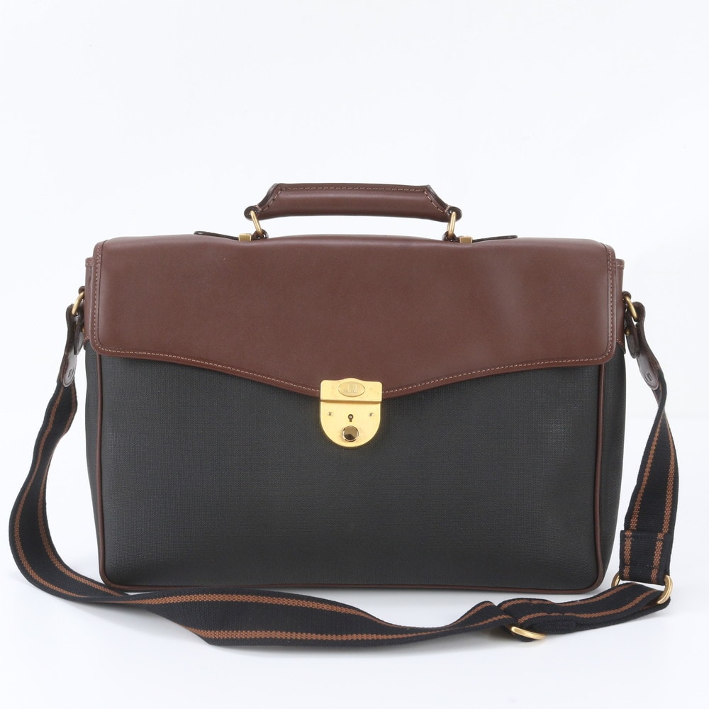 ■美品 ダンヒル ビジネス バッグ レザー