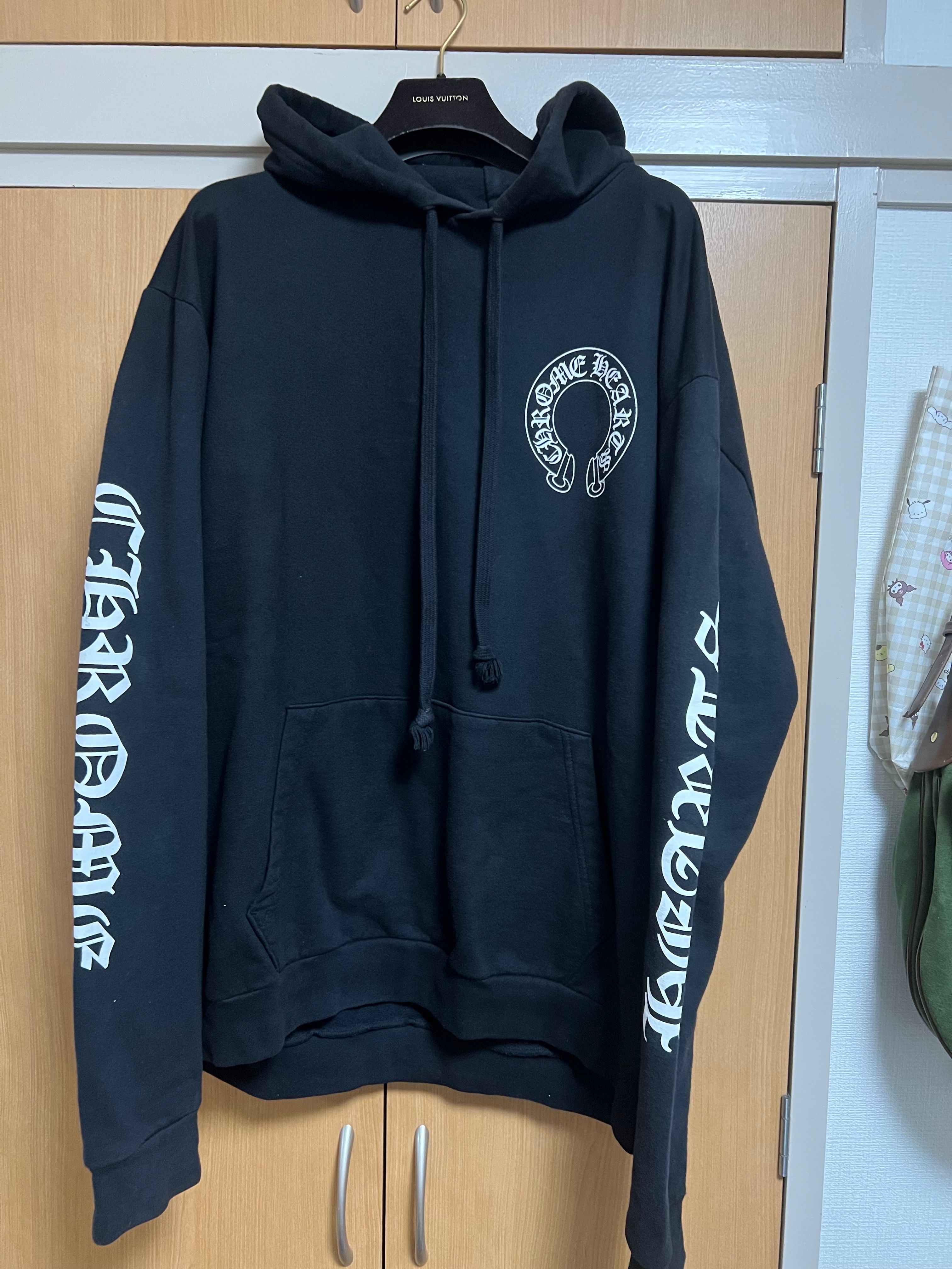 Chrome Hearts Matty Boy Chomper Horseshoe Hoodie "Black"