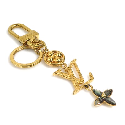 ルイ ヴィトン LOUIS VUITTON チャーム キーリング ポルトクレLVワンダーオブシー メタル ゴールド ユニセックス M01650【中古】 h32641r