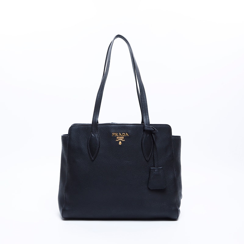 プラダ PRADA レザー ハンドバッグ トートバッグ【中古】