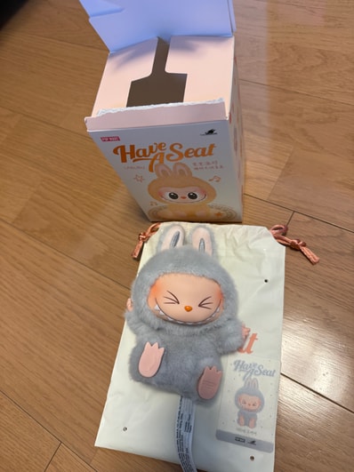 POP MART THE MONSTERS (LABUBU) Have a Seat Plush Series HEHE