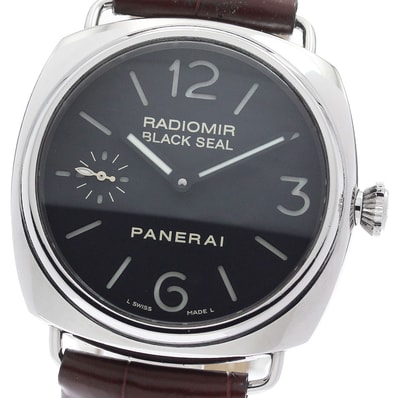 パネライ ラジオミール ブラックシール PAM00183 メンズ 【中古】
