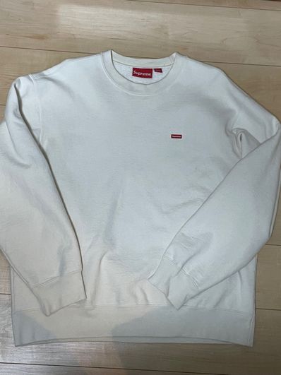 Supreme Small Box Crewneck "Natural" (22SS)