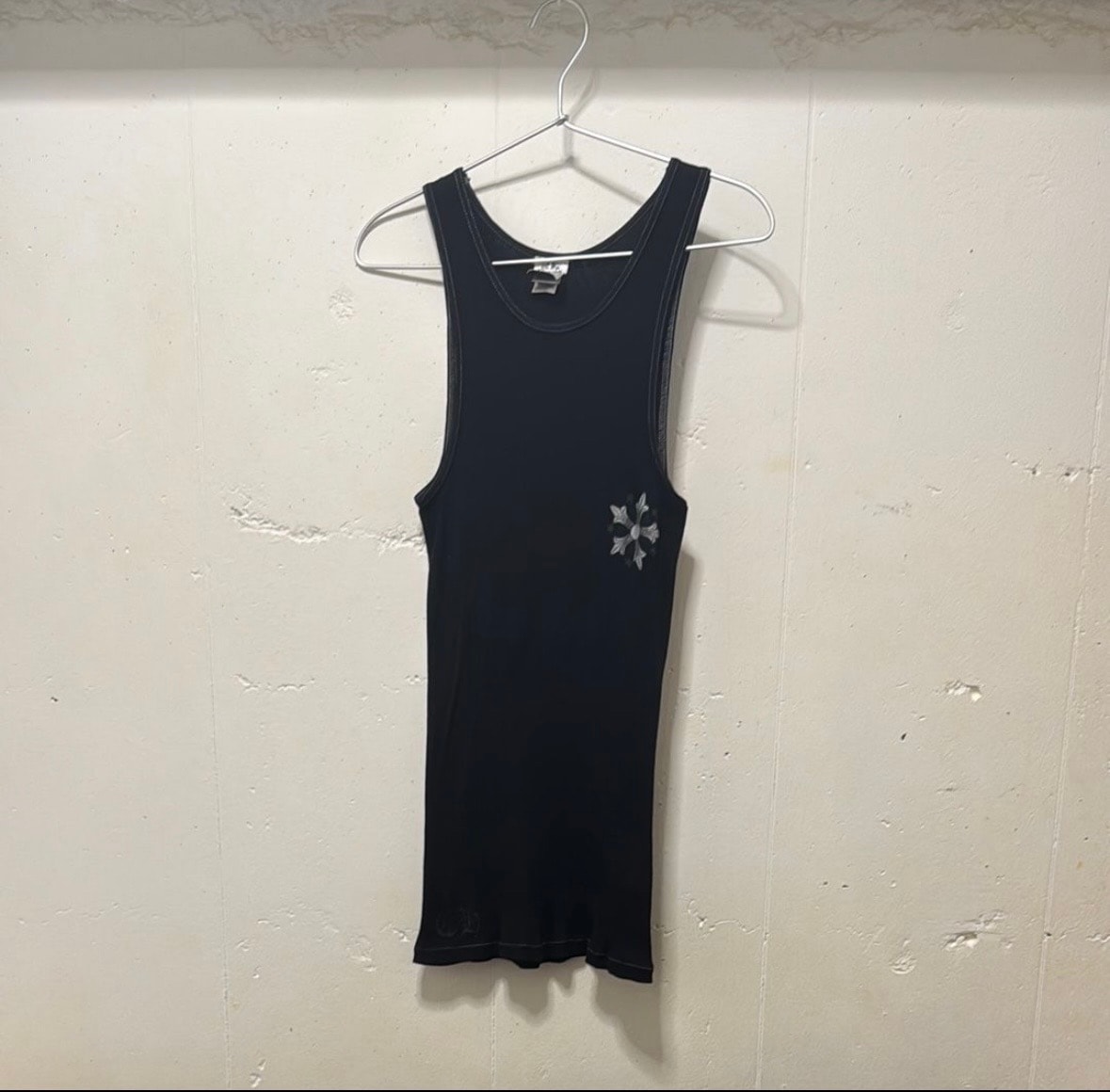 Chrome Hearts Star Cross Tank Top "Black"