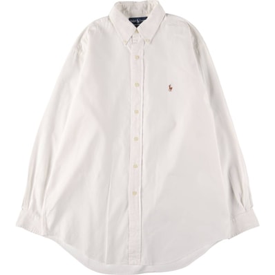 古着 ラルフローレン Ralph Lauren YARMOUTH 長袖 ボタンダウンシャツ メンズXL相当/eaa533560