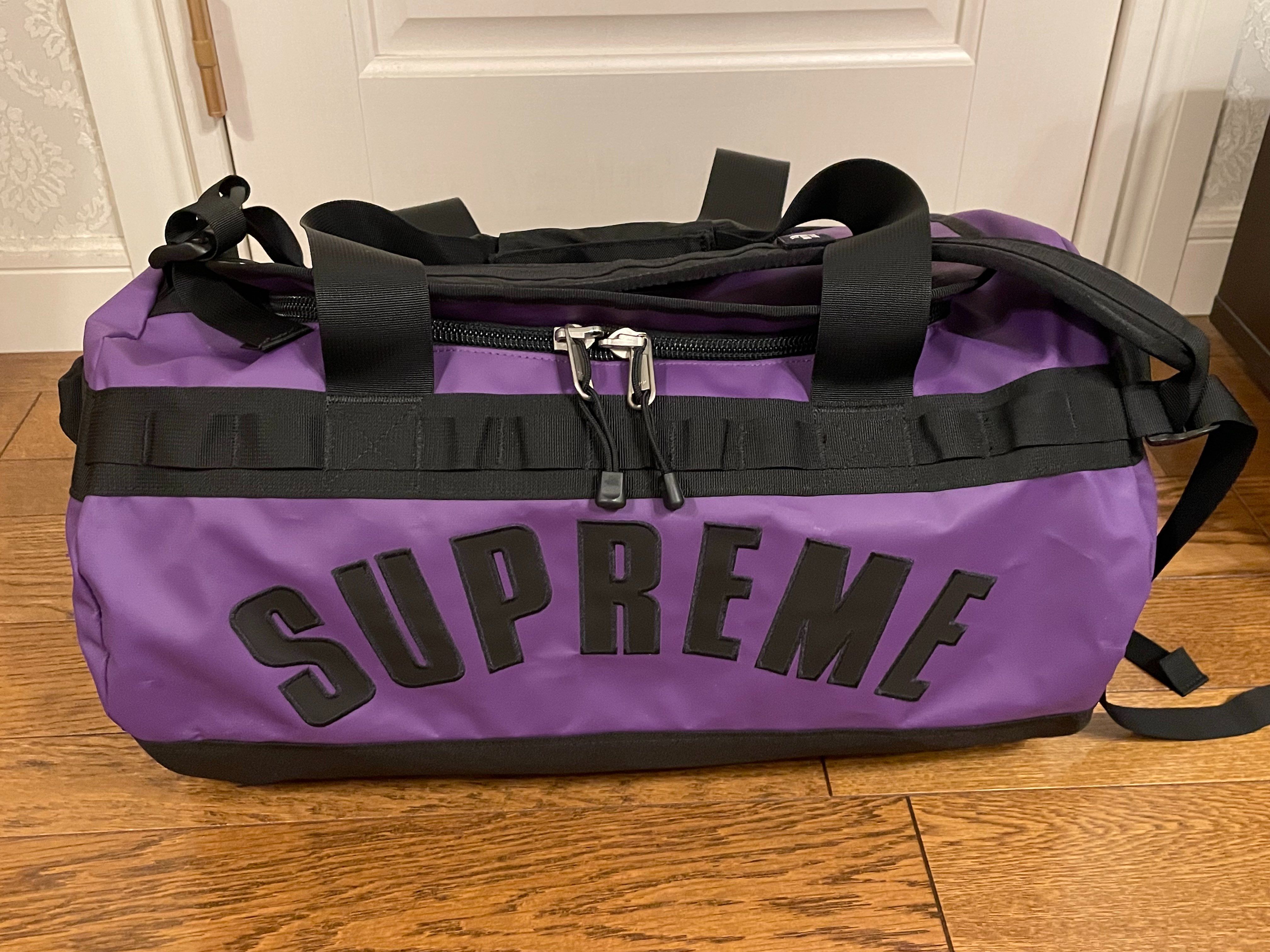 Supreme x The North Face Arc Logo Base Camp Duffle Bag "Purple"