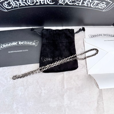 Chrome Hearts Paper Chain Necklace "Silver"