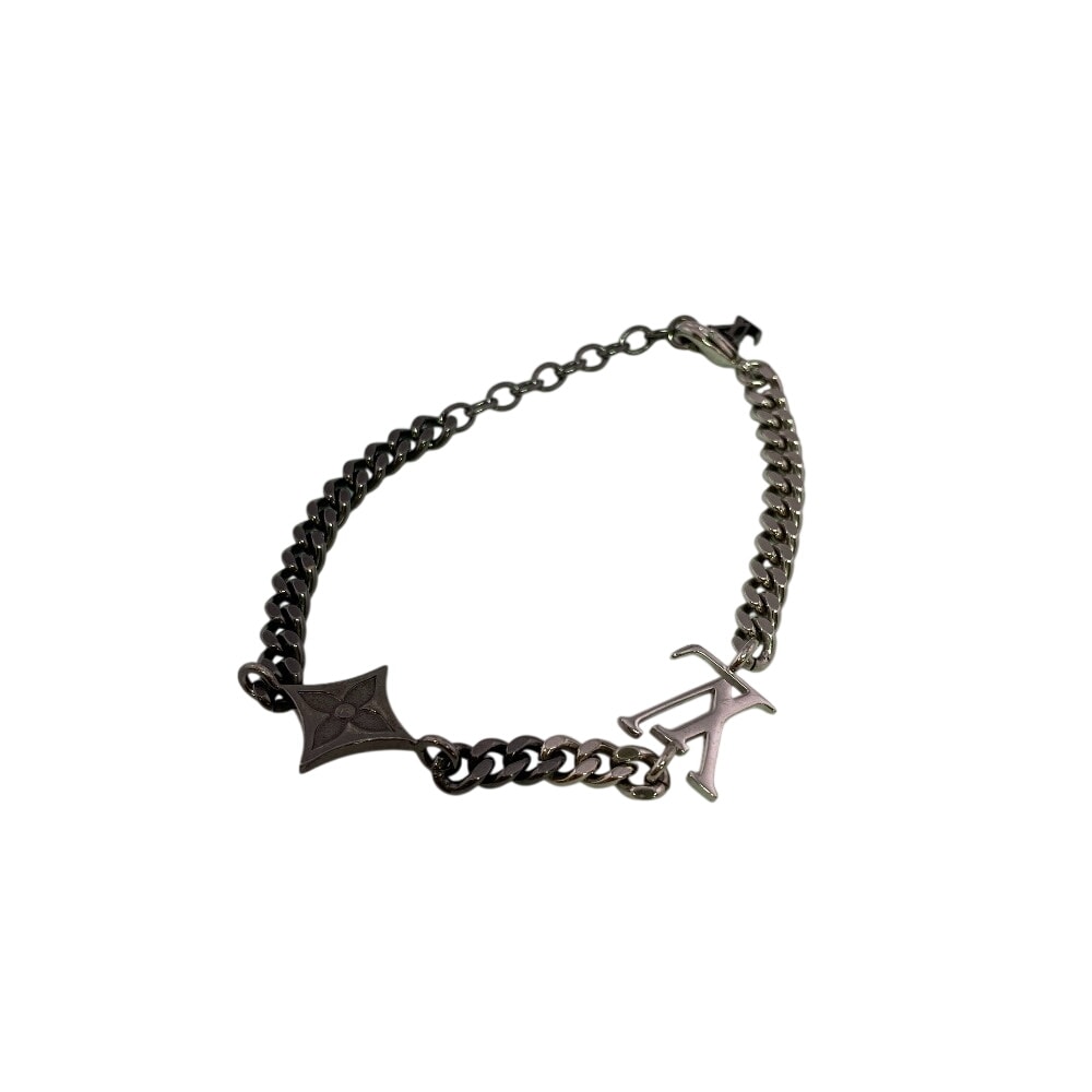 ルイヴィトン LOUIS VUITTON ブレスレット LVインスティンクト M00508 シルバー