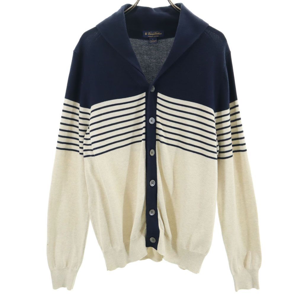 Brooks Brothers 長袖 ショールカラー ニット カーディガン