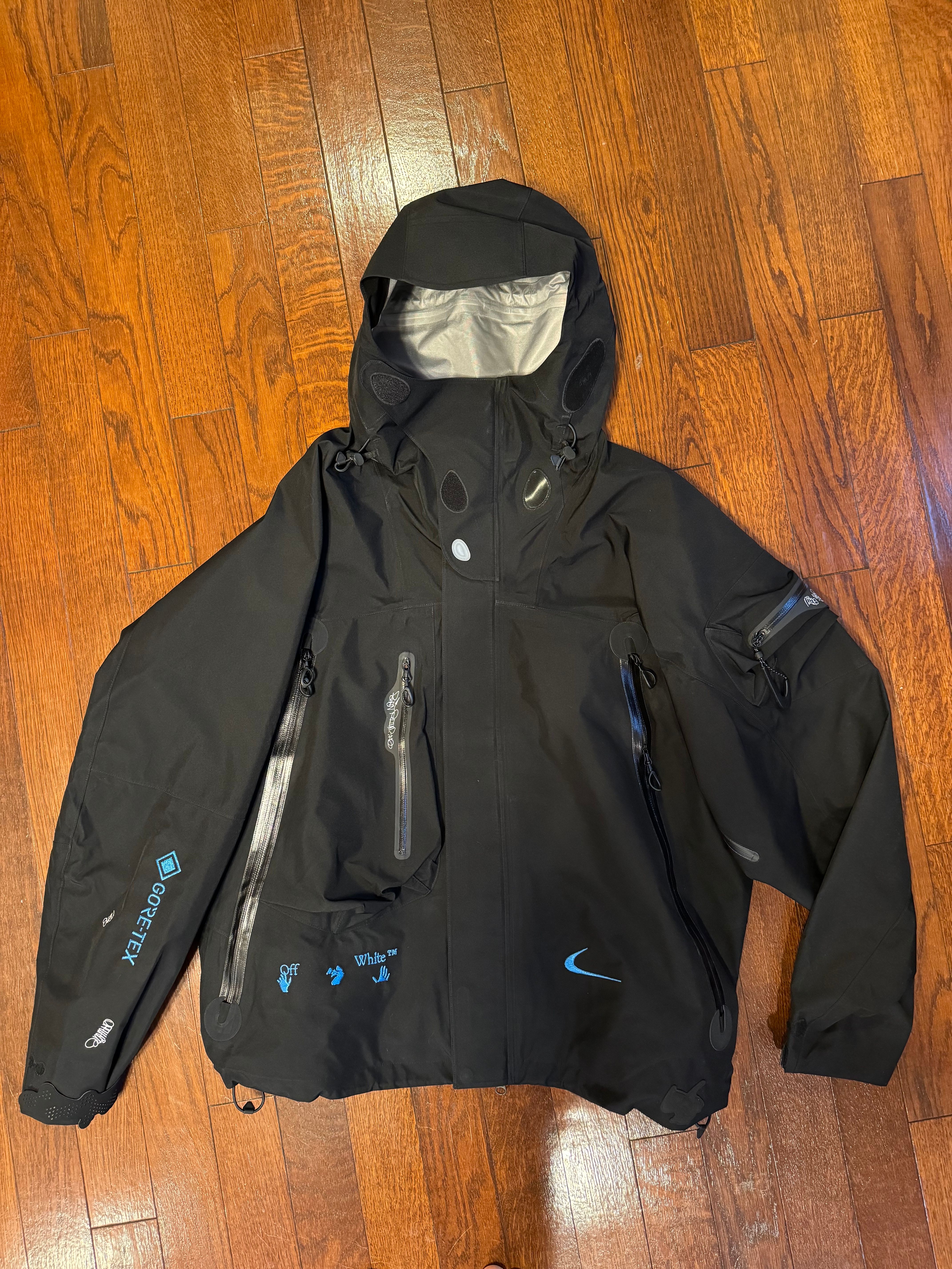 Nike x Off-White NRG Gore-Tex Jacket Black "Black"