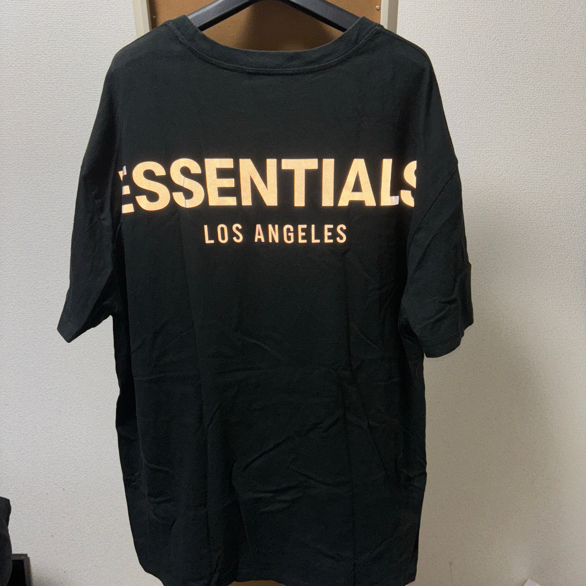 FEAR OF GOD ESSENTIALS Los Angeles 3M Boxy T-Shirt "Black"