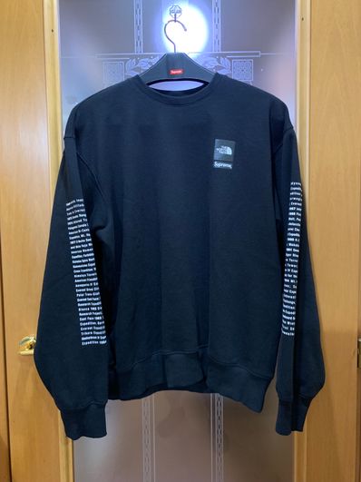 Supreme x The North Face Crewneck "Black"