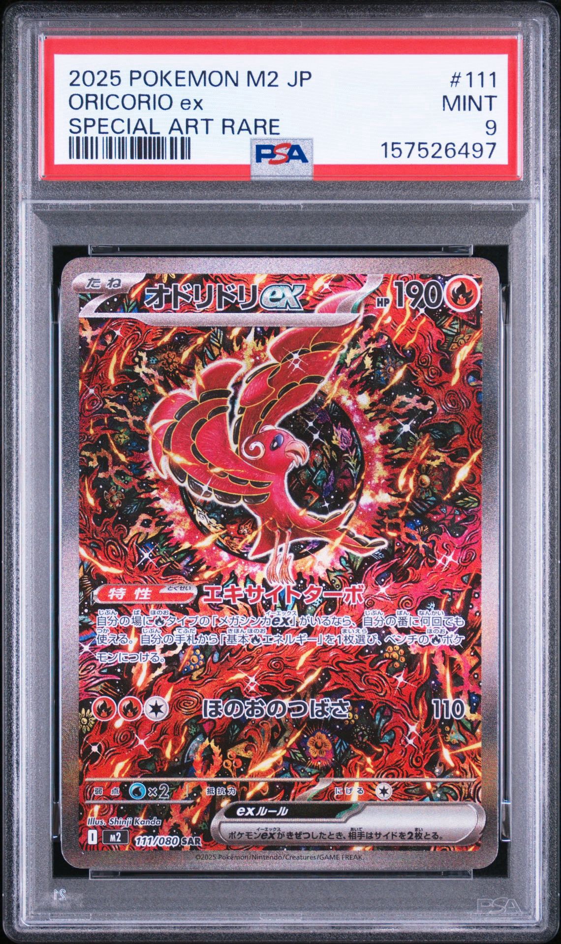 オドリドリex SAR [M2 111/080](拡張パック「インフェルノX」)通販