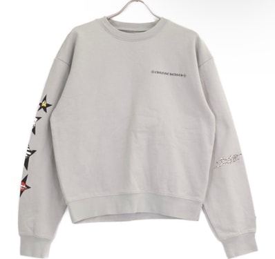 Chrome Hearts Matty Boy Suggest Crew Sweat "Grey"