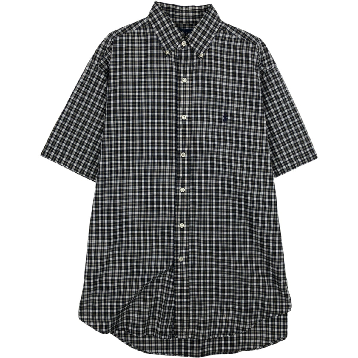 古着 ラルフローレン Ralph Lauren Ralph Lauren BLAKE 半袖 ボタンダウン チェックシャツ メンズS相当/eaa641131