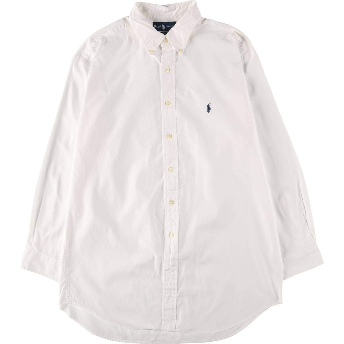 古着 ラルフローレン Ralph Lauren CLASSIC FIT クラシックフィット 長袖 ボタンダウンシャツ メンズXL相当/eaa533561