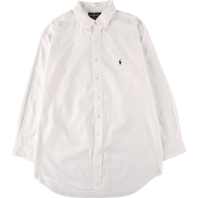 古着 ラルフローレン Ralph Lauren CLASSIC FIT クラシックフィット 長袖 ボタンダウンシャツ メンズXL相当/eaa533561