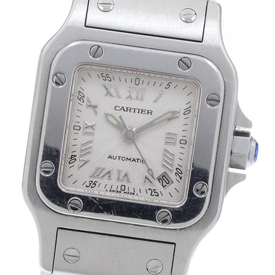 カルティエ サントスガルベSM W20044D6 レディース 【中古】