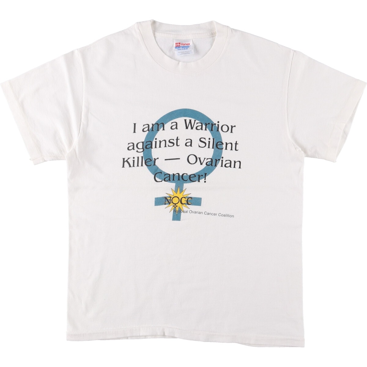 古着 90年代 ヘインズ Hanes HEAVYWEIGHT メッセージプリントTシャツ USA製 メンズM相当 ヴィンテージ/eaa563329