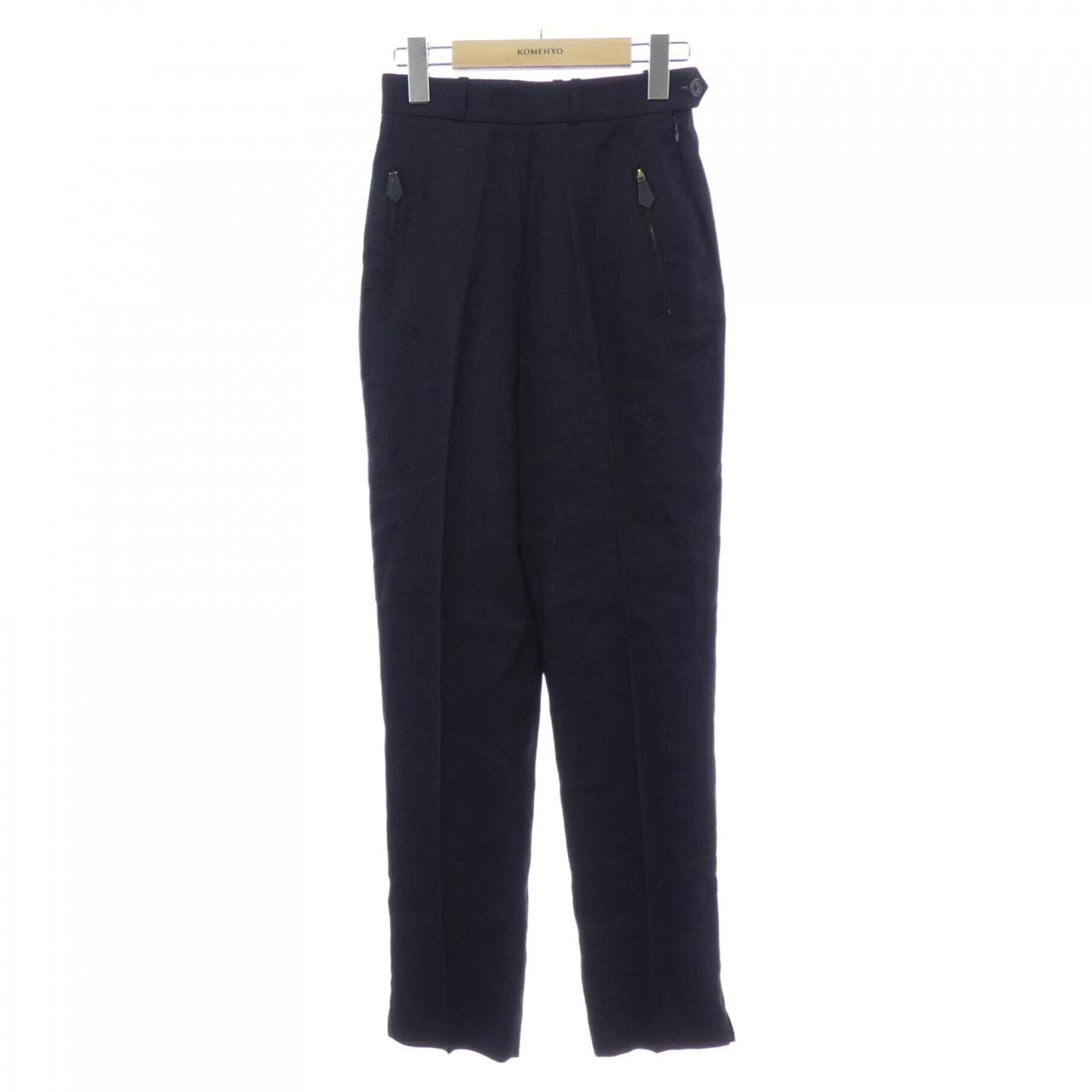 【ヴィンテージ】エルメス HERMES サイドジップ ジップポケット パンツ