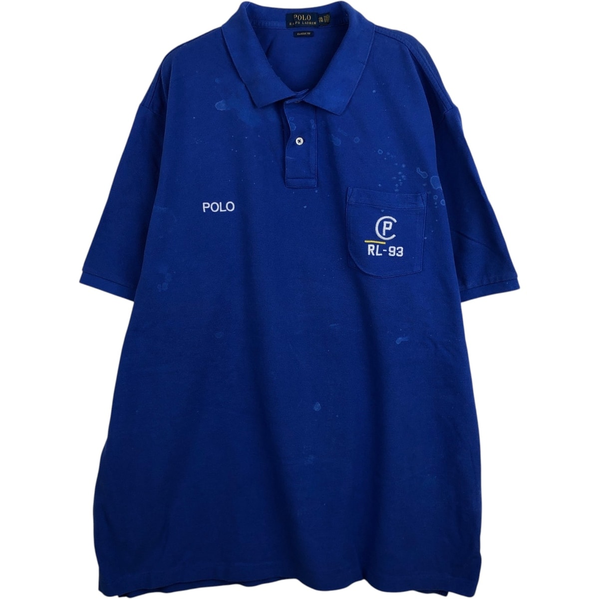 古着 ラルフローレン Ralph Lauren POLO RALPH LAUREN CLASSIC FIT 半袖 ポロシャツ メンズXXL相当/eaa619293