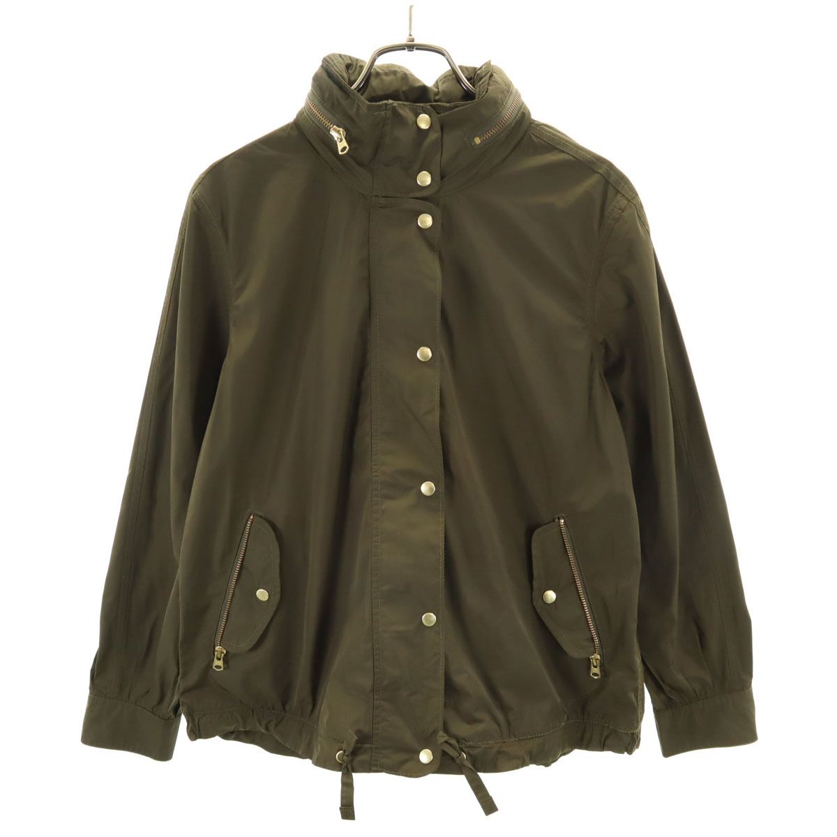 GAP ギャップ ジップジャケット S カーキ