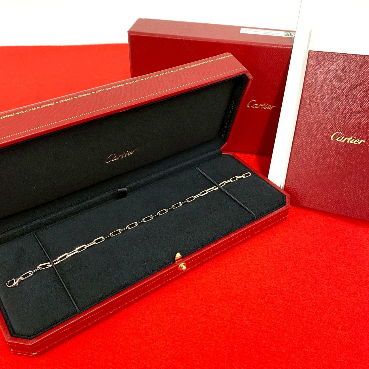 CARTIER カルティエ サントス ドゥ カルティエ ブレスレット K18ホワイトゴールド ブレスレット シルバー
27652
