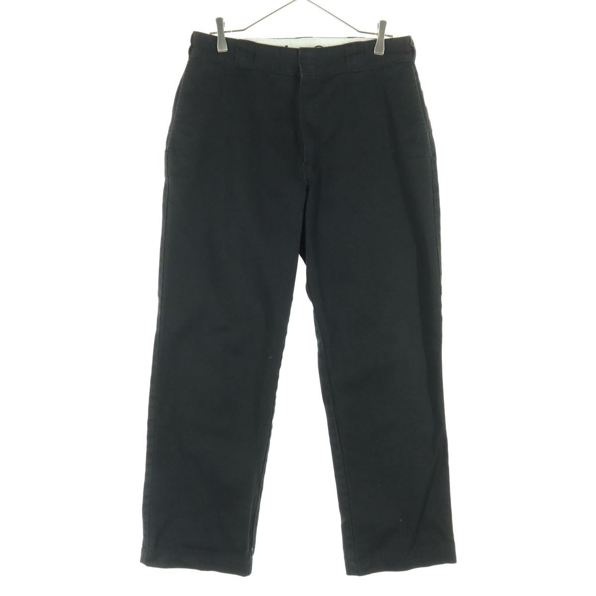 Dickies ディッキーズ カラー チノパンツ w34 ブラック ワークパンツ