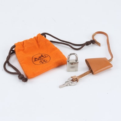 ■極美品 エルメス 111 パドロック キー セット クロシェット 付