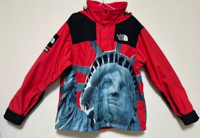 Supreme x The North Face Statue of Liberty Mountain Jacket "Red"